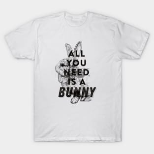 All you need is a bunny T-Shirt